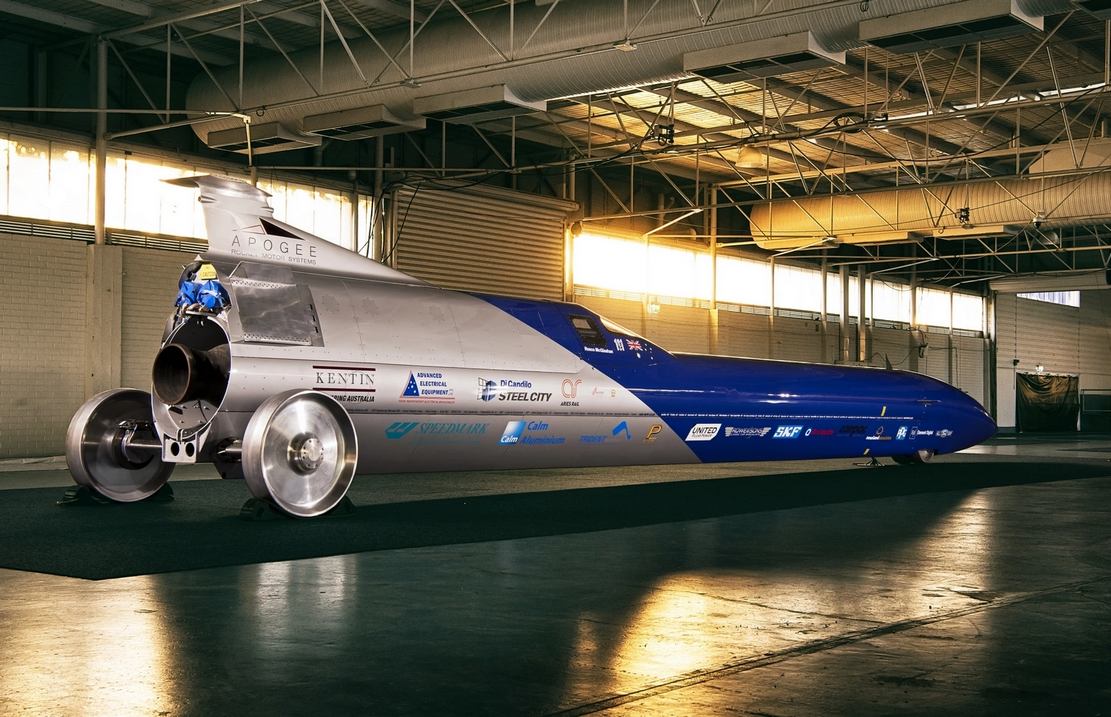 Aussie Invader 5R rocketcar to attempt land speed record WordlessTech
