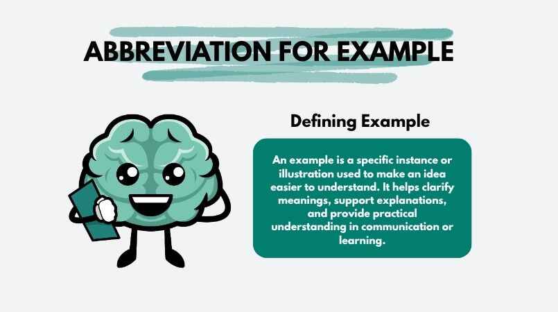 Abbreviation For Example with Meaning and Correct Usage