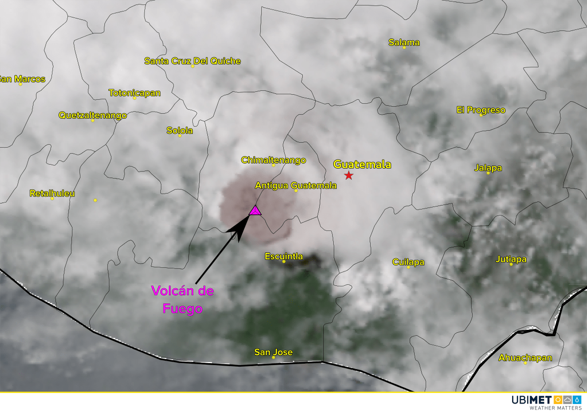 “Fire Volcano” Eruption Continues to Impact Guatemala Weather news