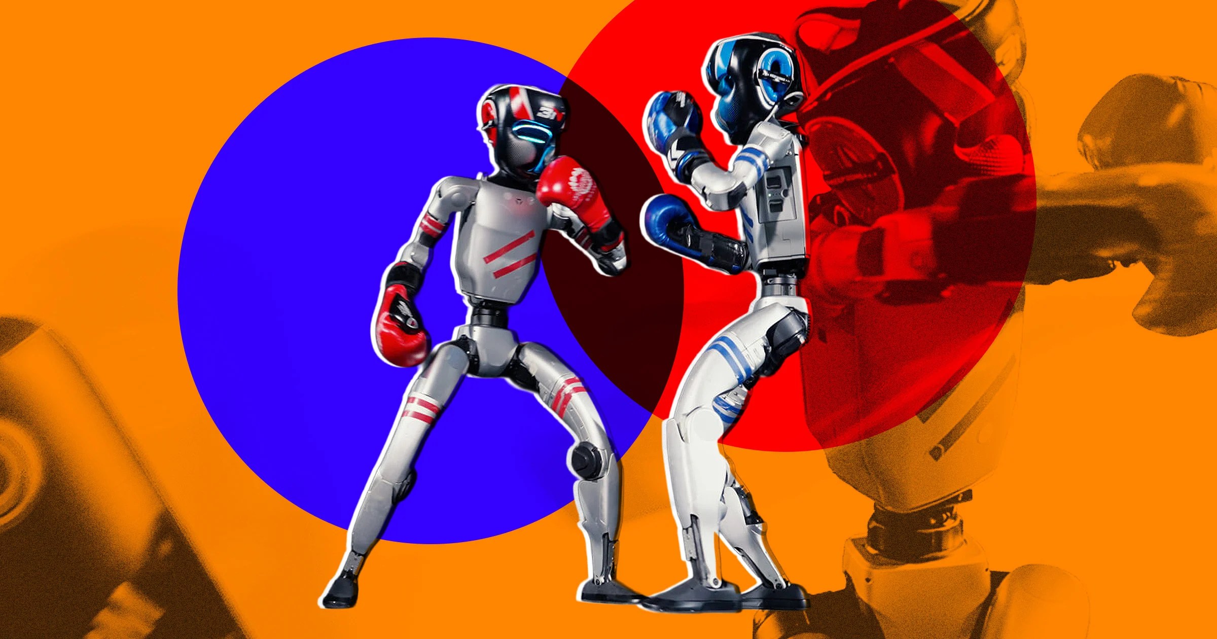 We Must Admit That This Video of Two Small Robots Punching Each Other With Boxing Gloves Is Pretty Awesome We Must Admit That This Video of Two Small Robots Punching Each Other With Boxing Gloves Is Pretty Awesome
