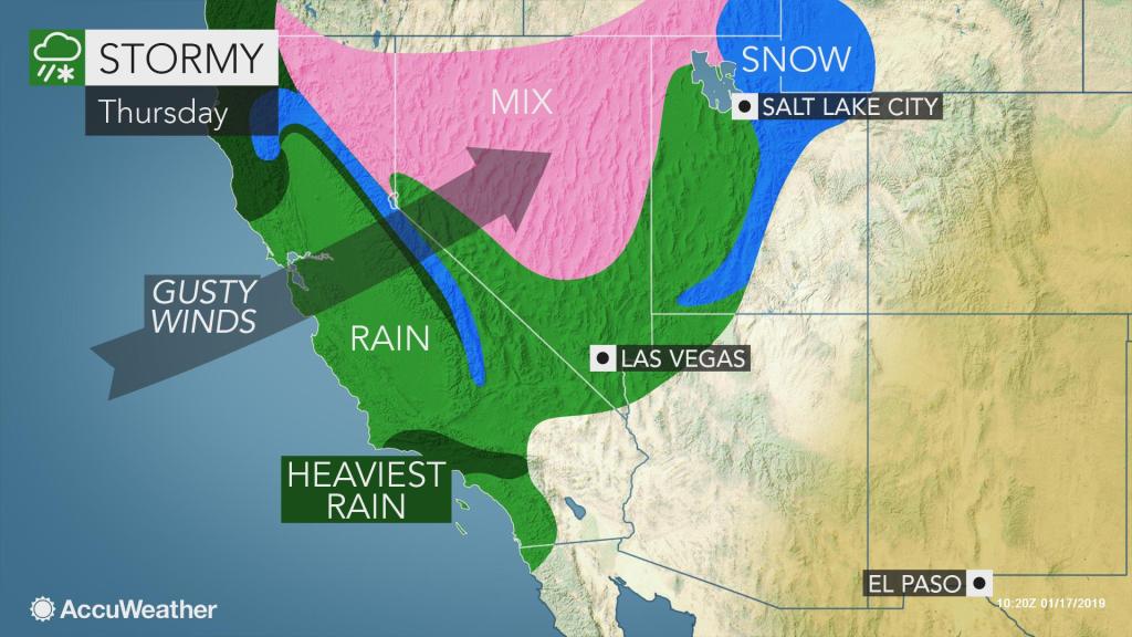 A month’s worth of rain could hit the Los Angeles area over 2 days