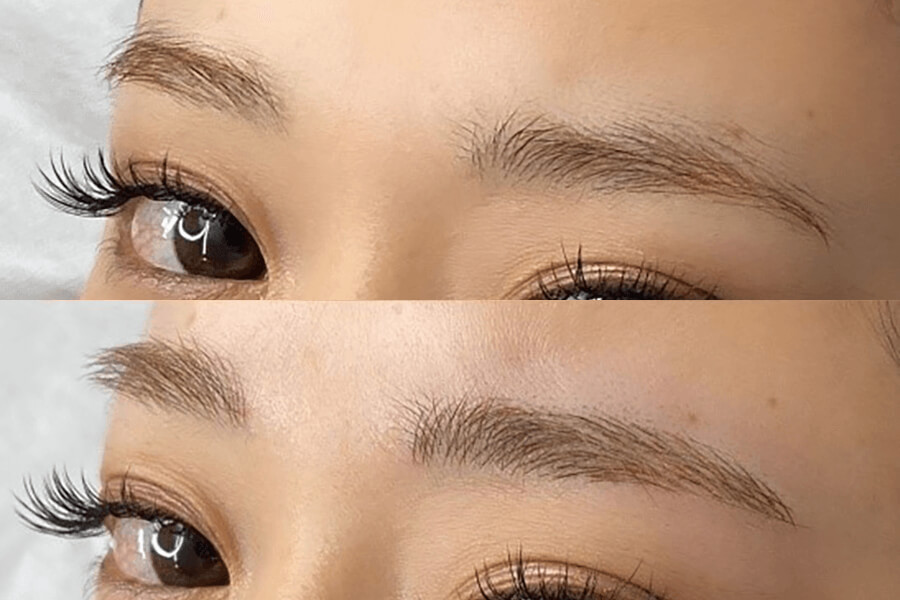 眉タイプ」×「なりたい眉デザイン」今回の眉タイプ【短眉さん】 アートメイクで薄眉のコンプレックスを解消。「眉タイプ」×「なりたい眉デザイン」