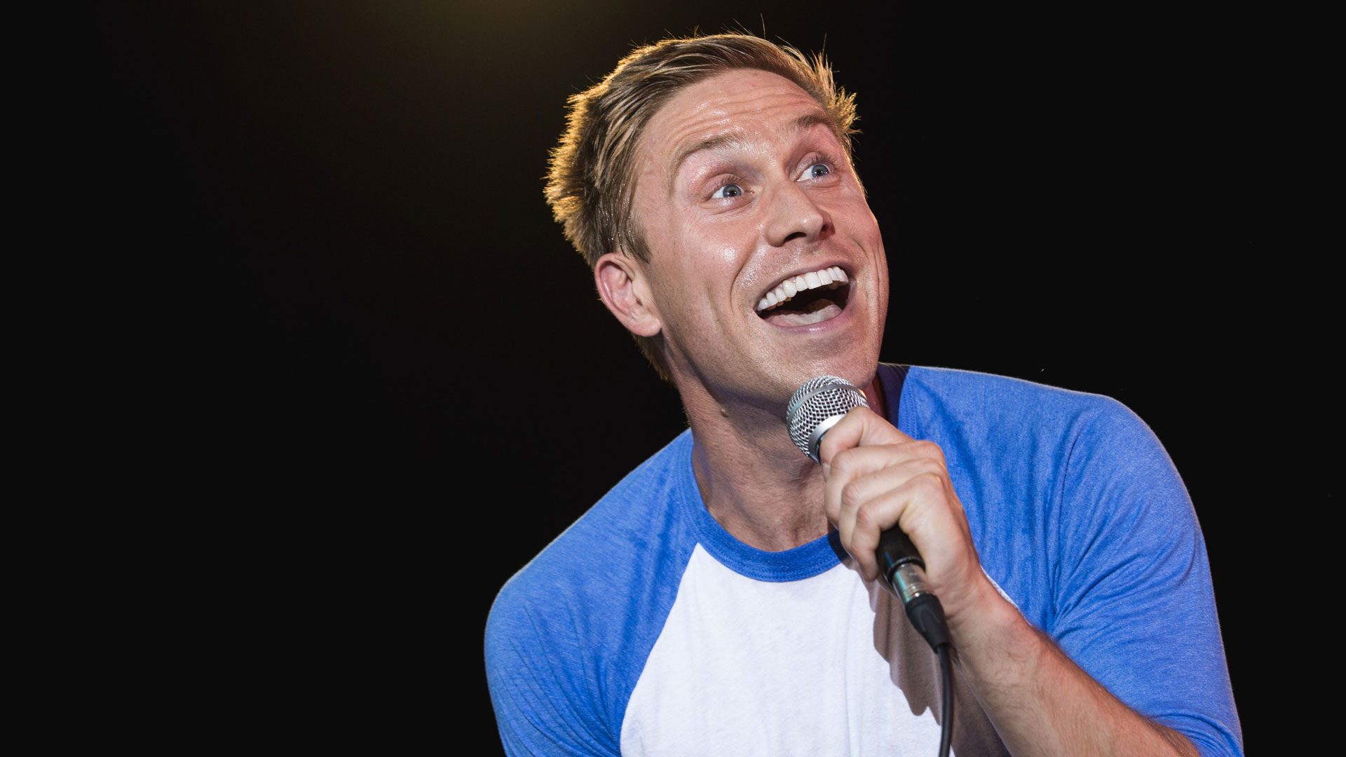 Russell Howard is using comedy to deliver a serious message