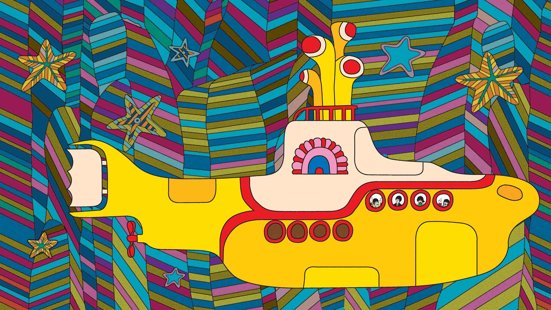 937 Yellow Submarine Wallpaper Hd Images My