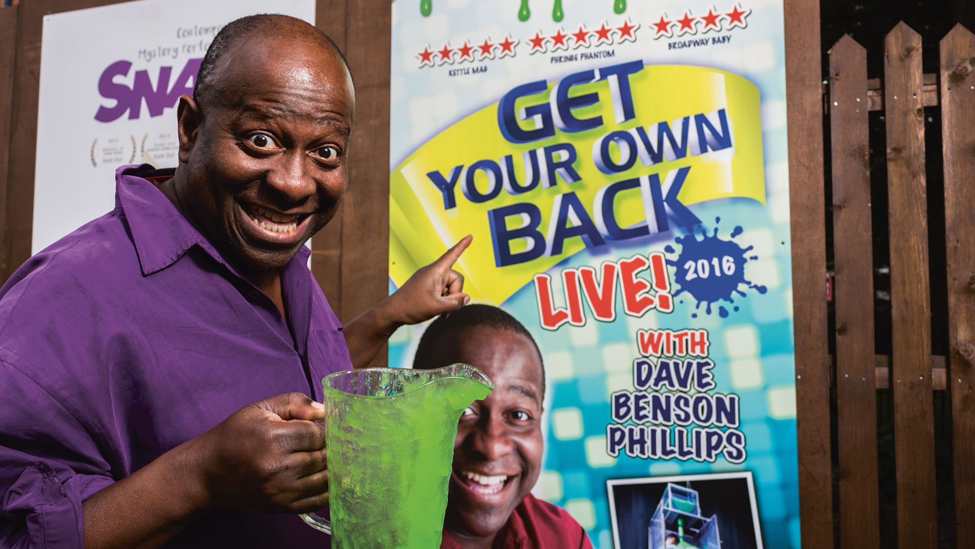 Dave Benson Phillips "Being dead for eight years, that’s quite hard"