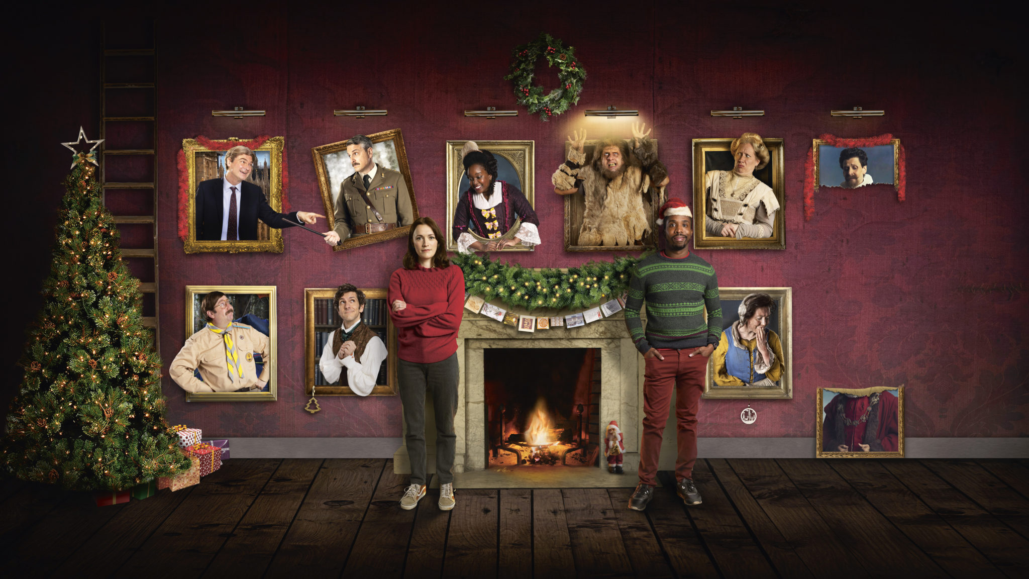 Inside the Ghosts Christmas special with Alison & Lady Fanny The Big