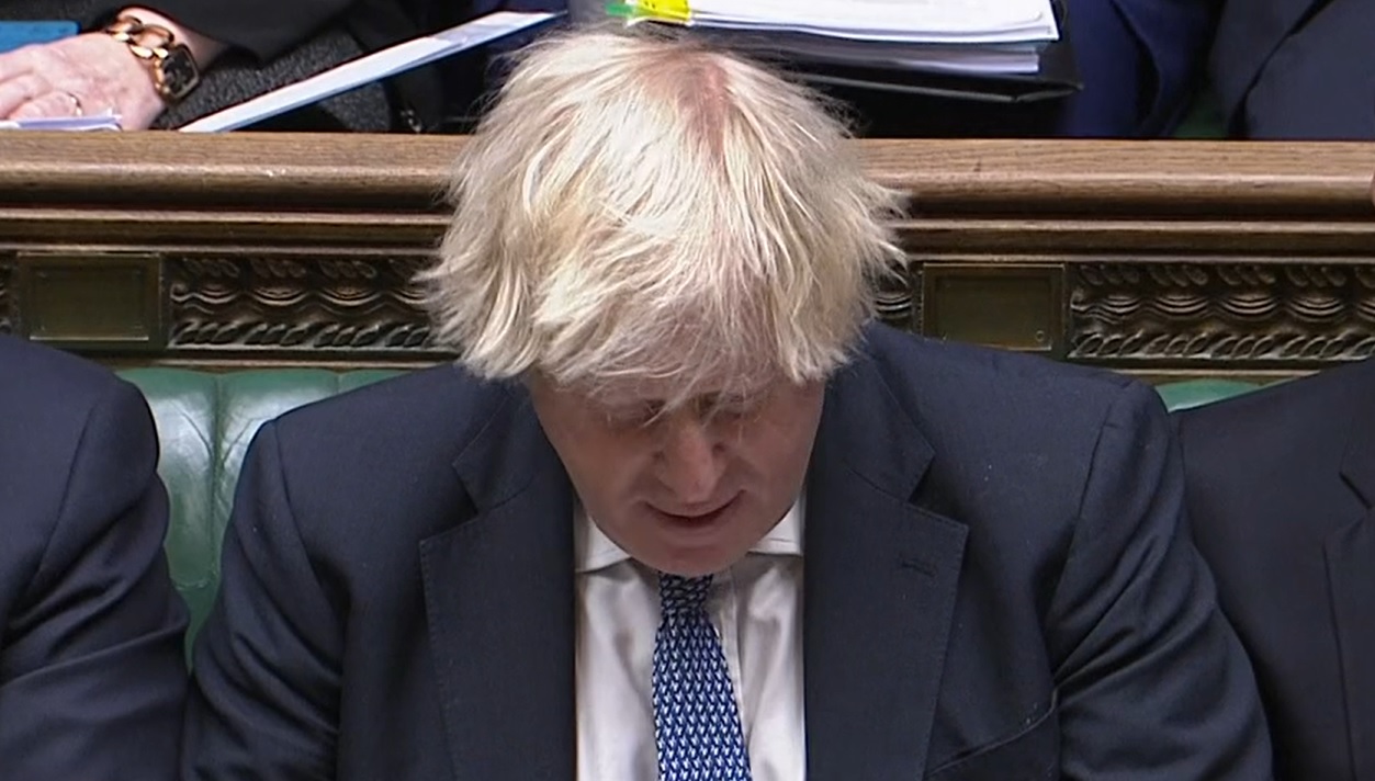 Boris Johnson says 'stop playing politics' over Downing Street