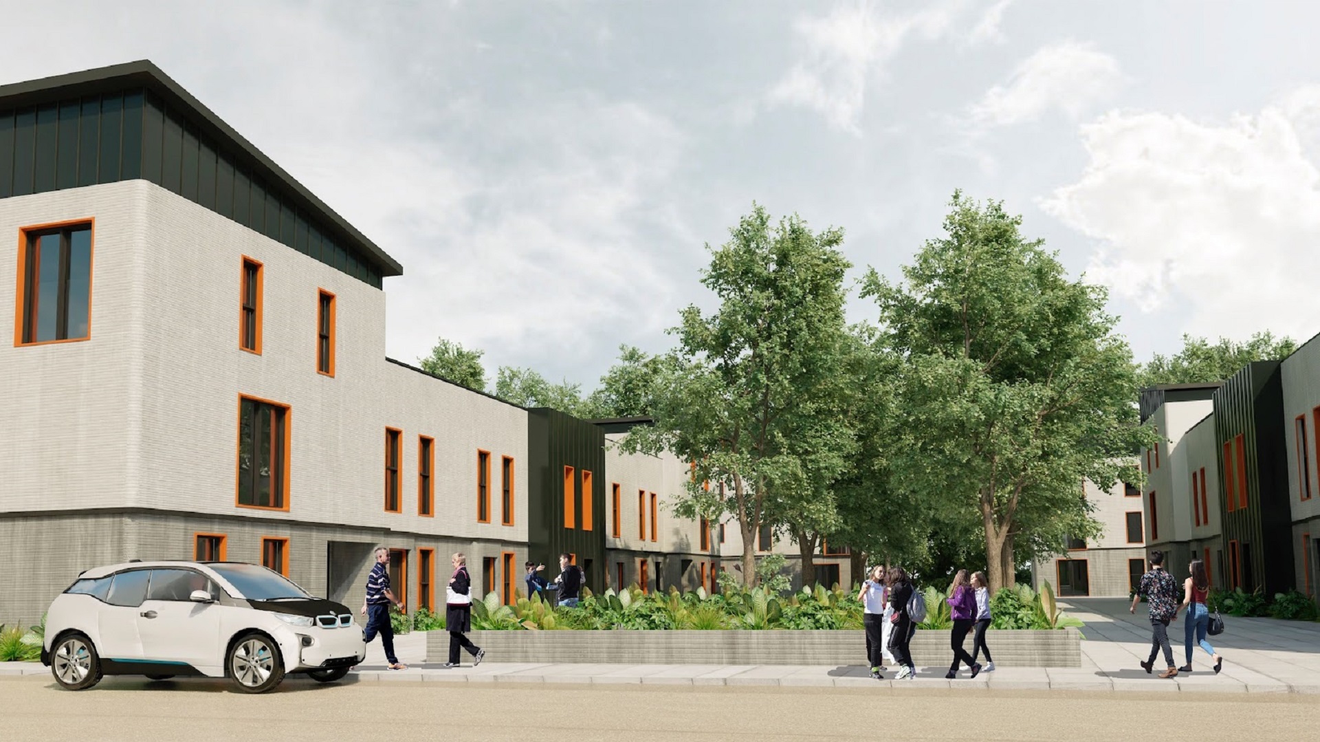 Remembrance Day UK's first 3D printed homes to go to homeless veterans