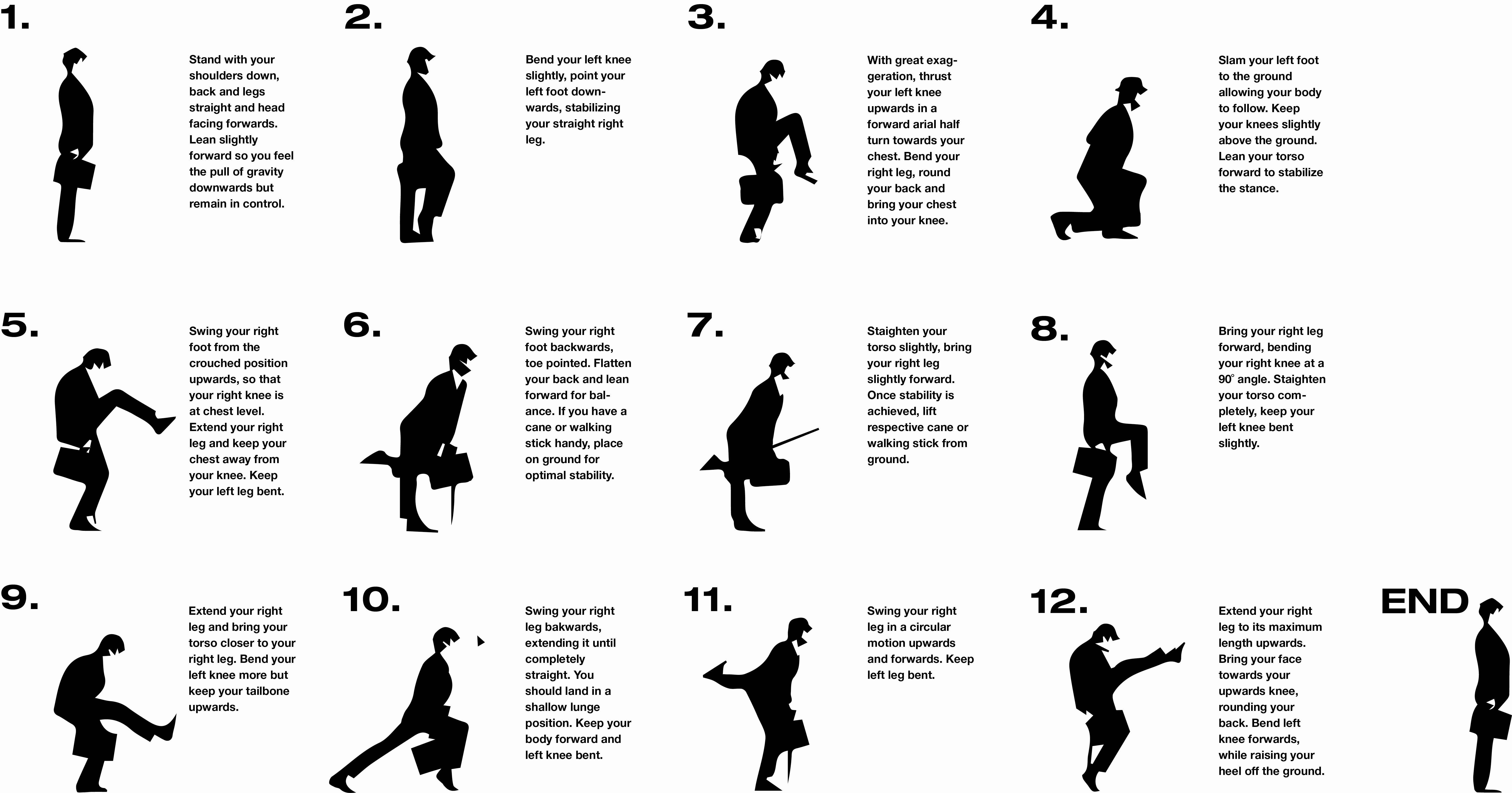 Monty Python Silly Walks by doctors to keep fit The Big Issue