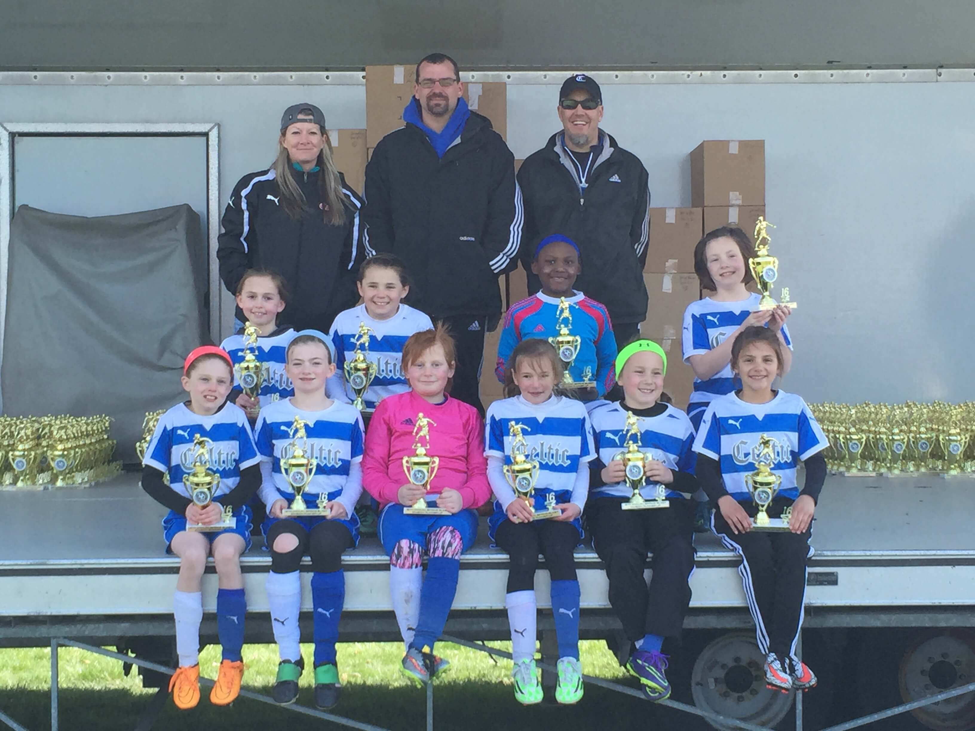 Girls U9 BSA Celtic 06 Blue are Middletown Spring Blast