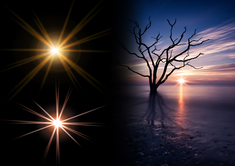 Creating Realistic Starburst Effects in Vibrant Shot Photography