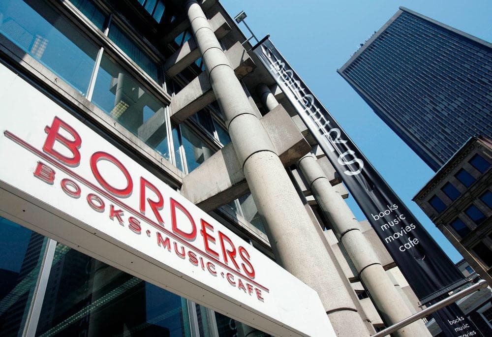 Downtown Crossing Laments Borders Closure WBUR News