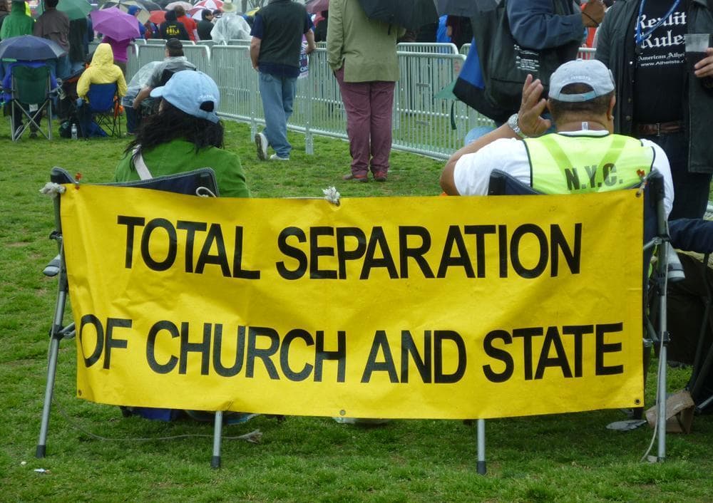 Atheists Rally In Washington On Point