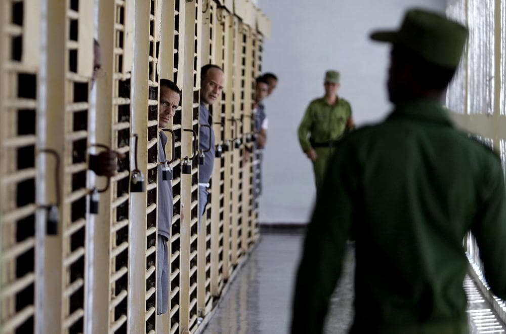 Journalists Get Rare Look Inside Cuba's Prisons Here & Now