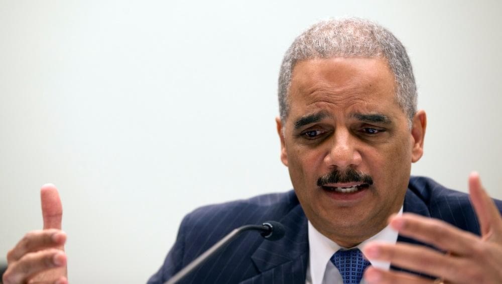Attorney General Holder Engaged In Damage Control? Here & Now