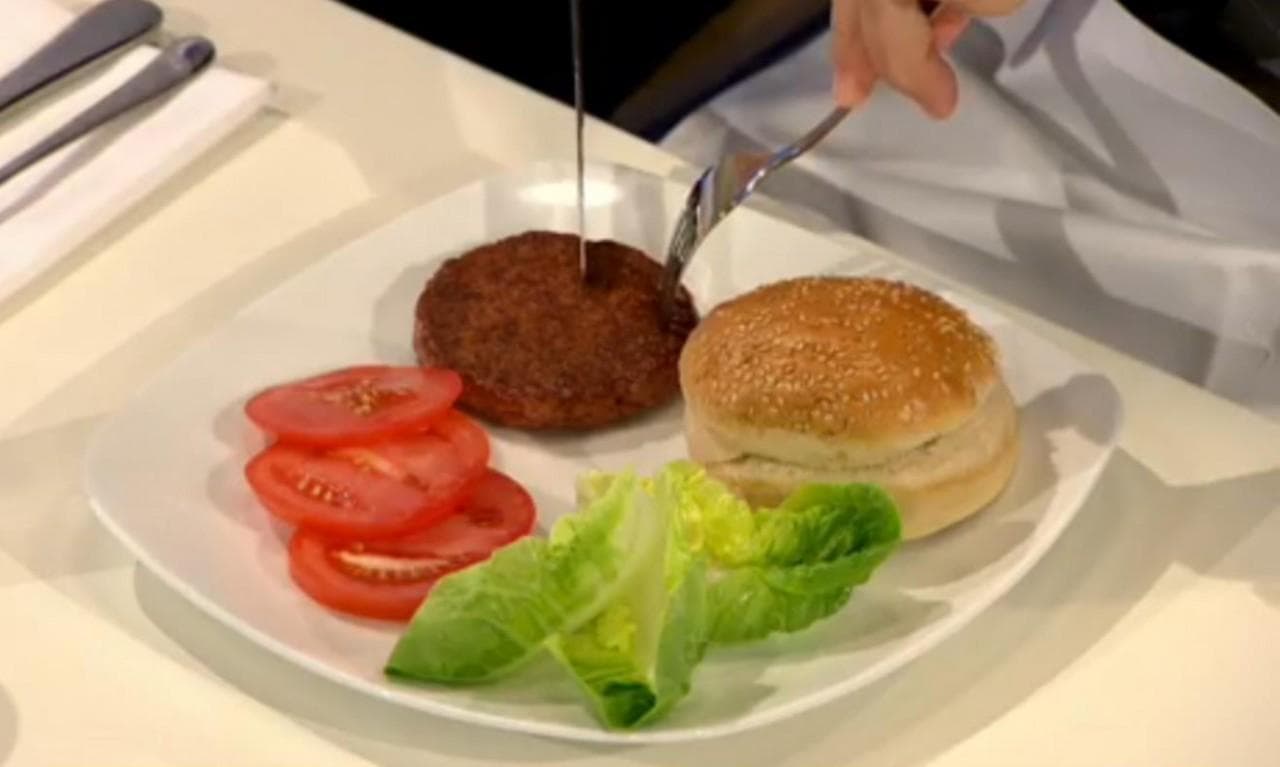 First LabGrown Burger Has 'Quite Some Intense Taste' Here & Now