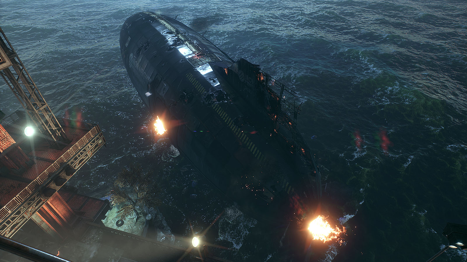 Batman Arkham Knight DLC Iron Height Penitentiary Airship