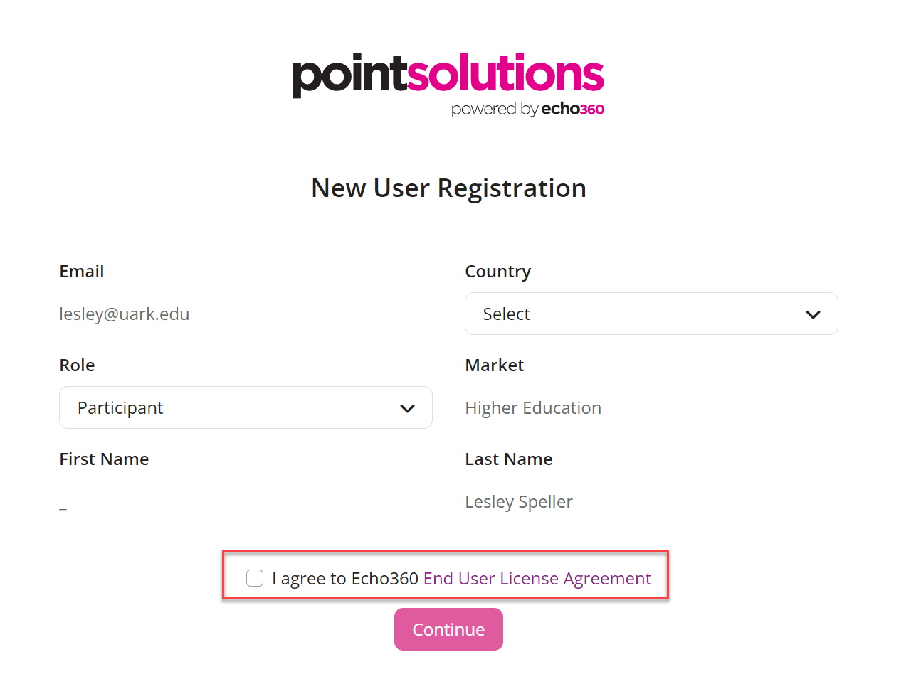 Creating a PointSolutions Mobile Account Blackboard Help for Students