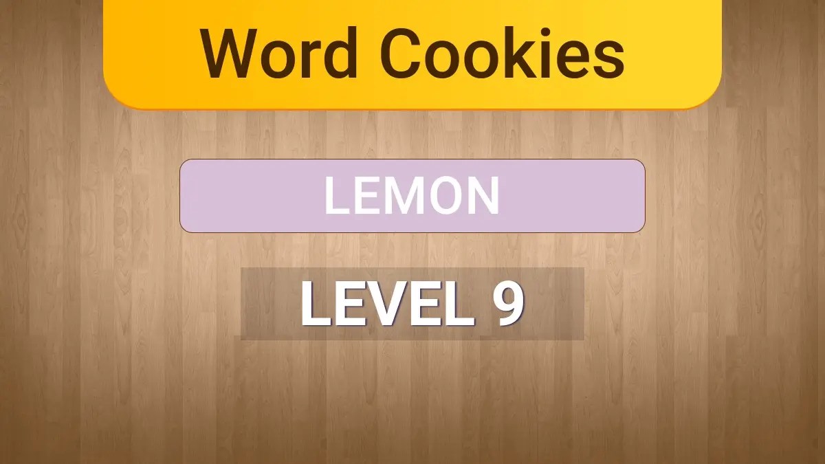 Word Cookies Lemon 9 Word Cookies Answers