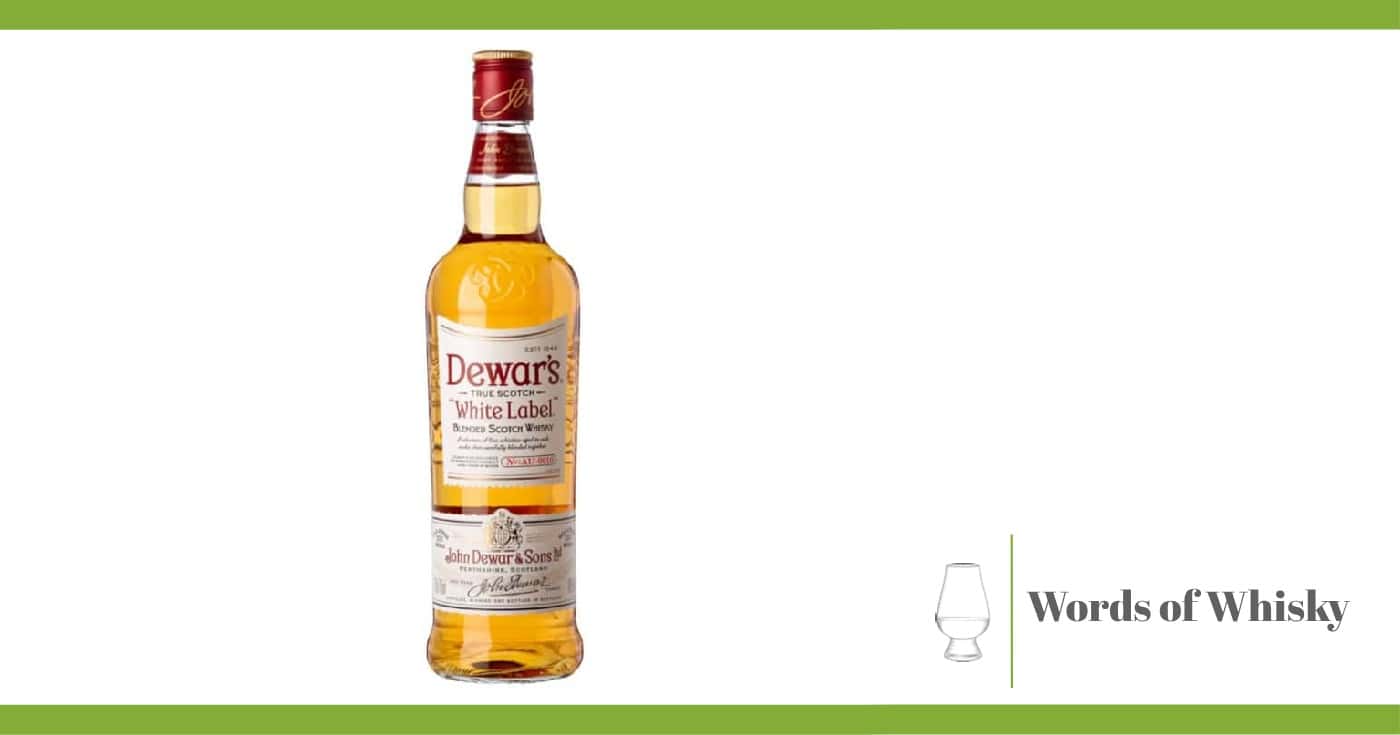 Review Dewar's White Label Blended Scotch Whisky (2023) Words of