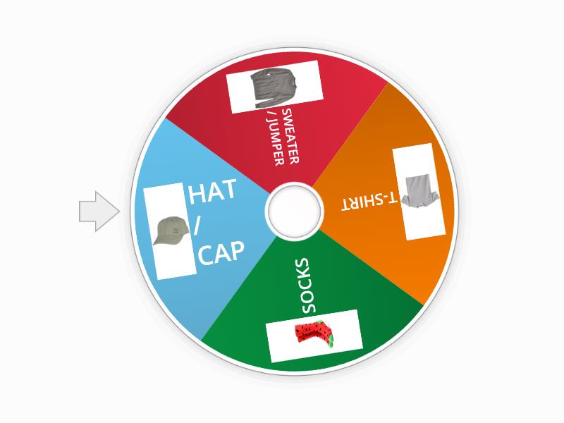 DRESSING UP Random wheel