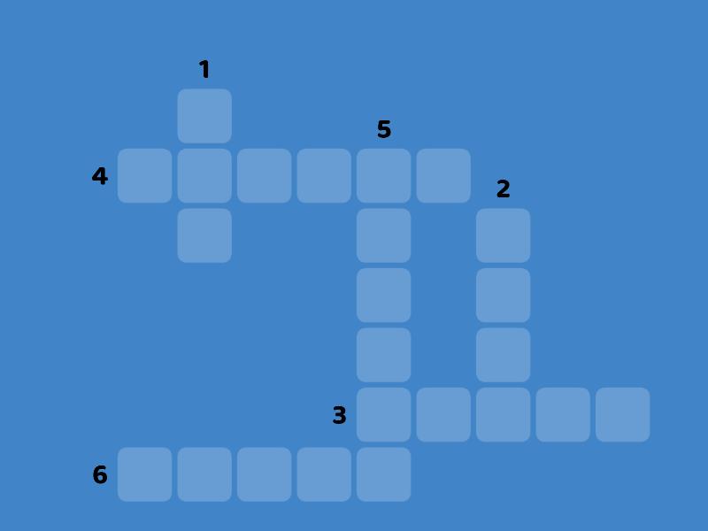Colors Crossword