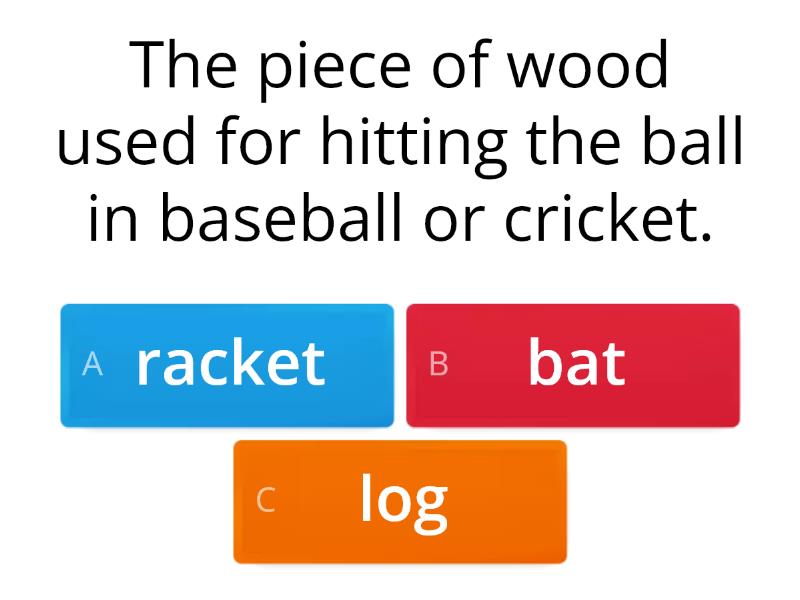 Sports equipment Quiz