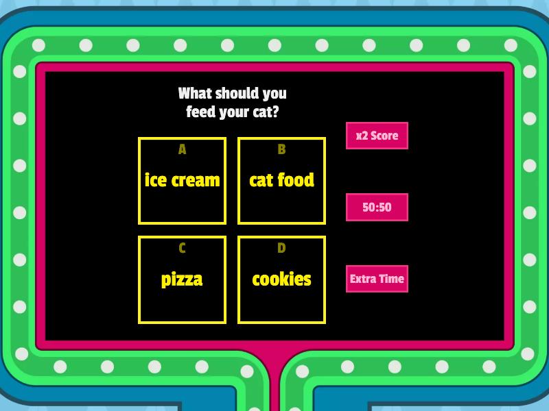 Taking care of Cats quiz Gameshow quiz