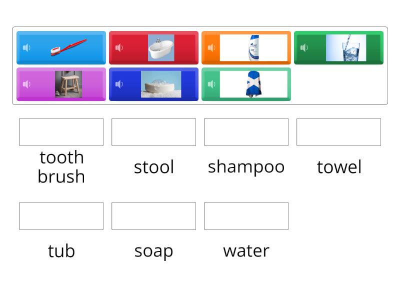 Quiz Bathroom Match up