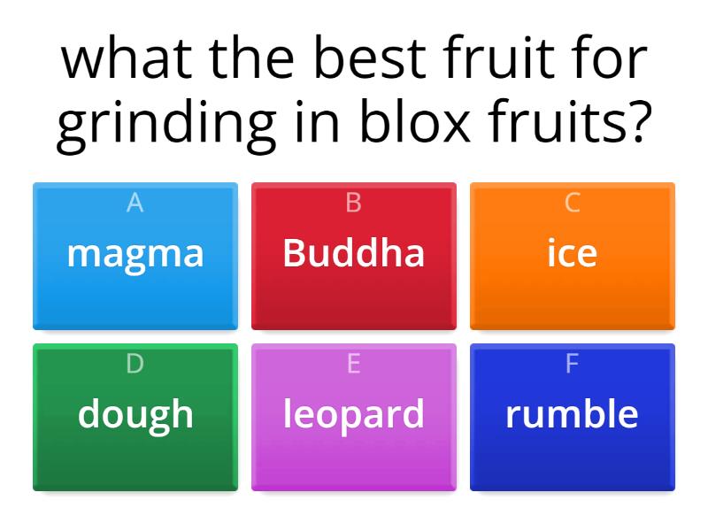 Roblox,blox fruits Quiz