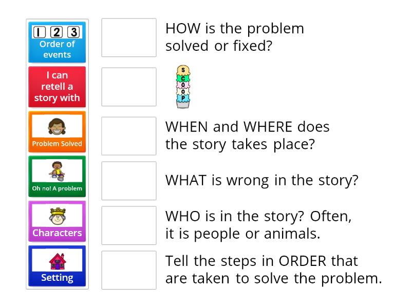 SCOOP Story retell Match up