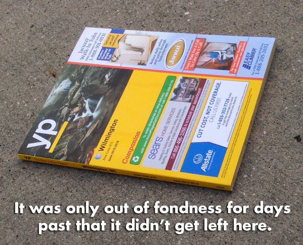 Thinking of advertising with the Yellow Pages? How quaint.