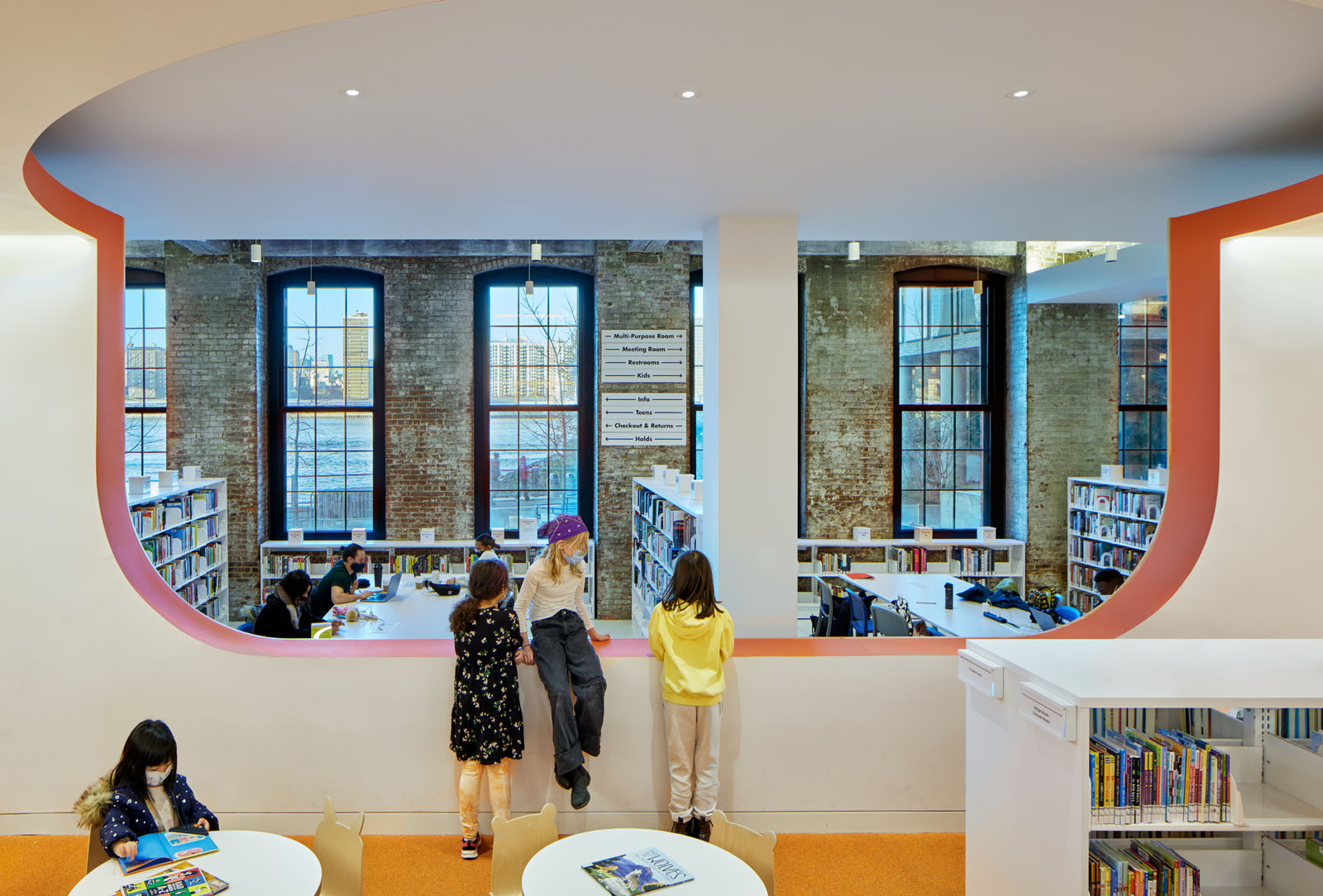 Adams Street Library WORKac