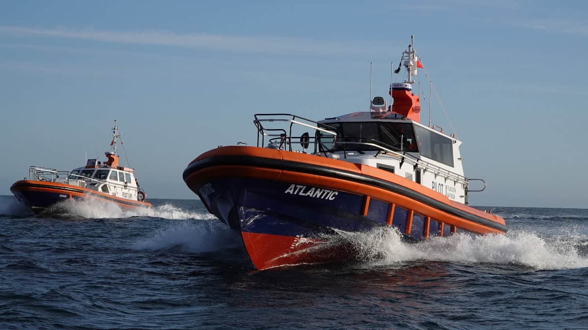 Falmouth Harbour celebrates arrival of Pilot Boat Atlantic