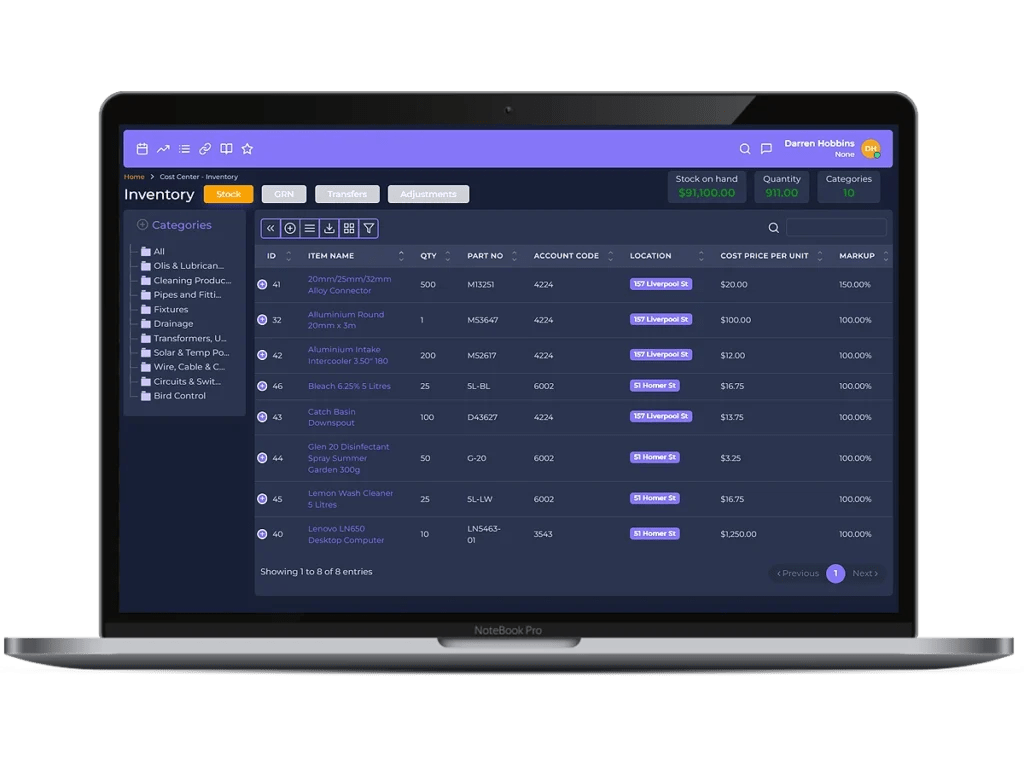 Streamline with Inventory Management Software WorkDash