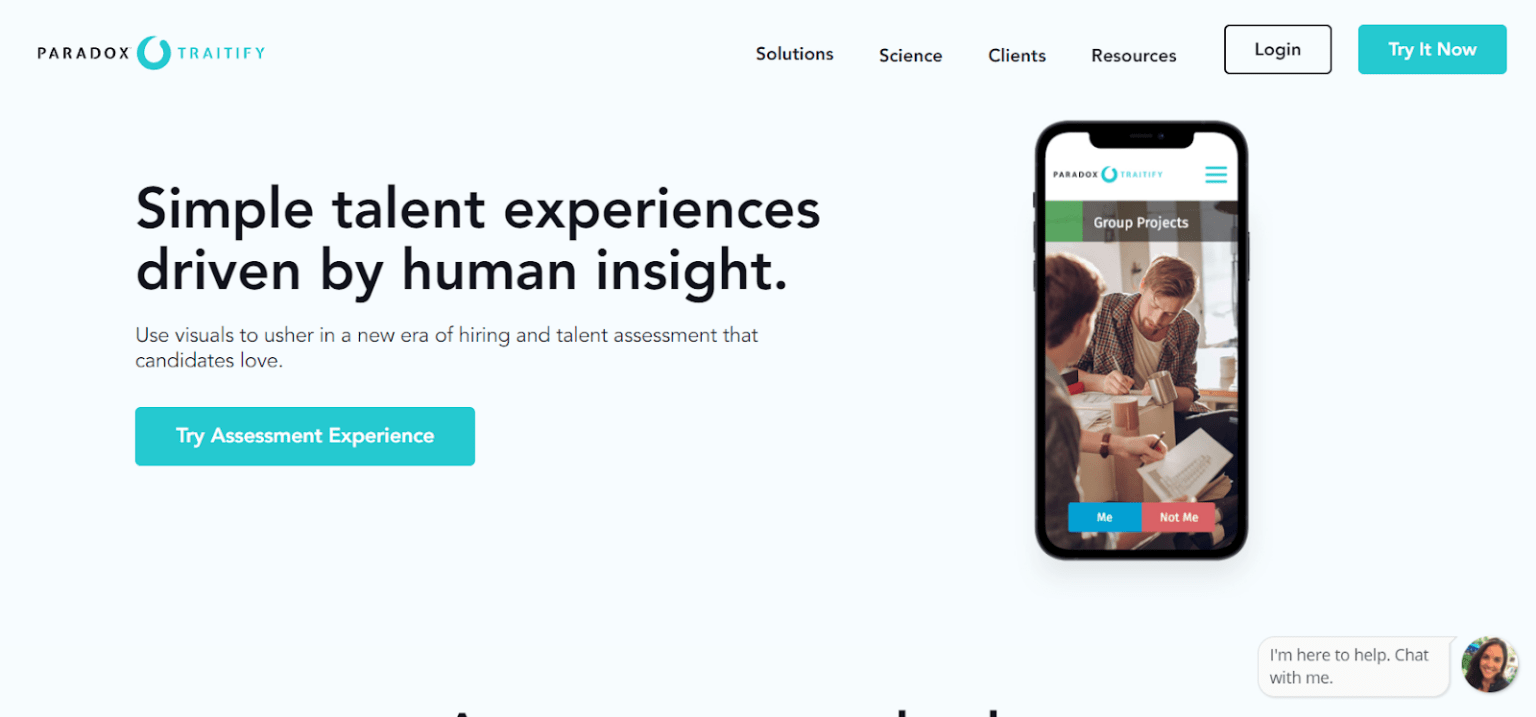 An Unbiased Assessment of Traitify