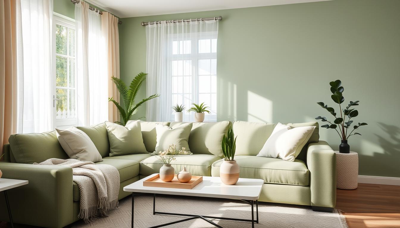 20 Light Sage Green Couch Living Room Decor Ideas WorkFleek