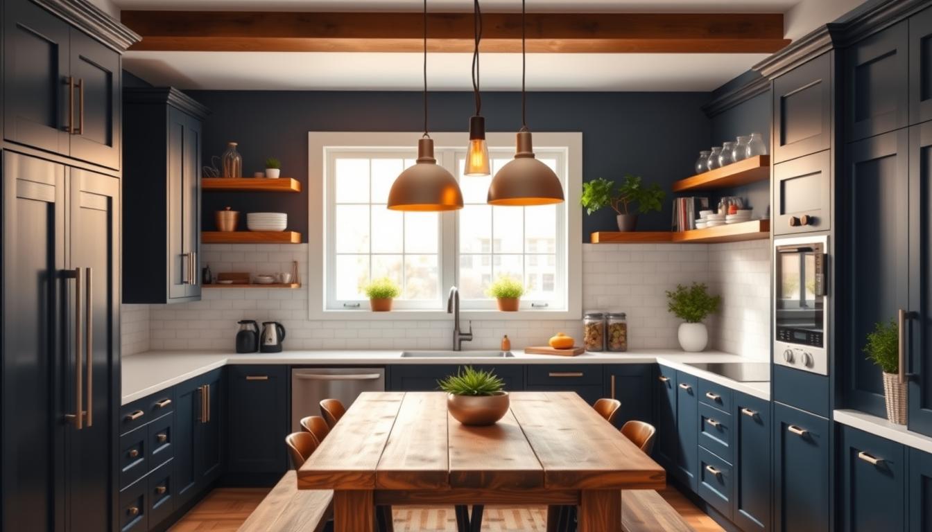 20 Navy Blue Kitchen Decor Ideas Elegant Home Designs WorkFleek