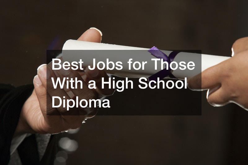 Best Jobs for Those With a High School Diploma Work Flow Management