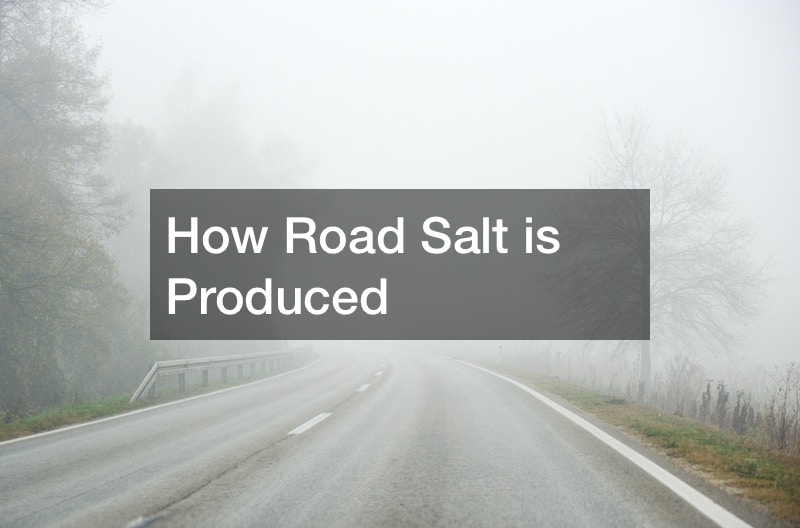 How Road Salt is Produced Work Flow Management