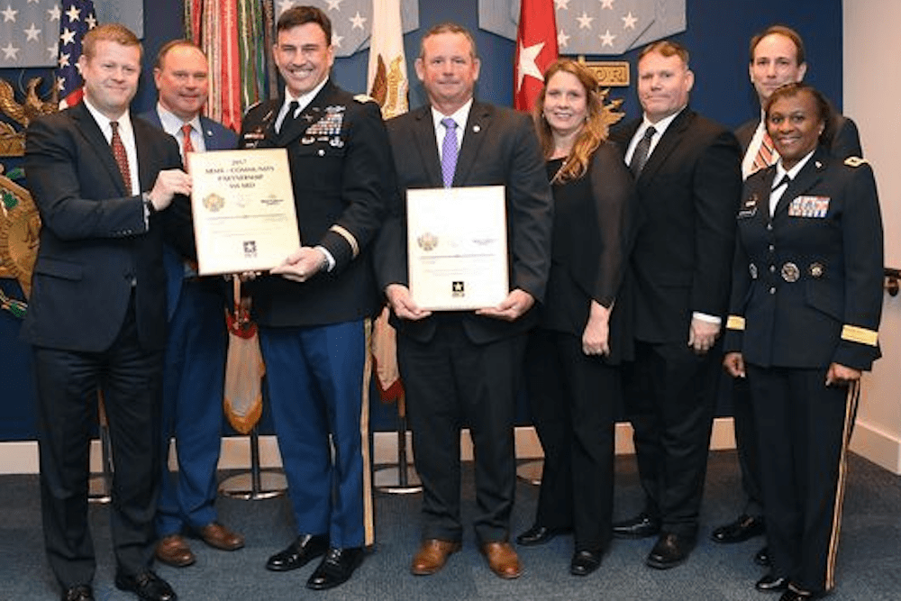 U.S. Army Recognizes Montgomery County with Partnership Award