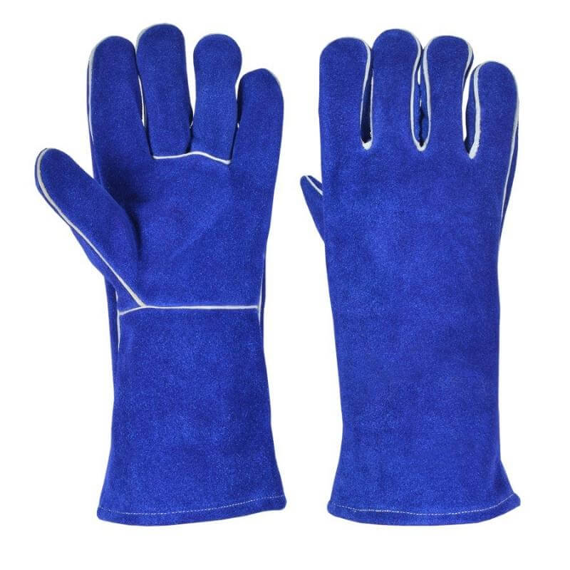 Blue Welding Gloves WORK GLOVES