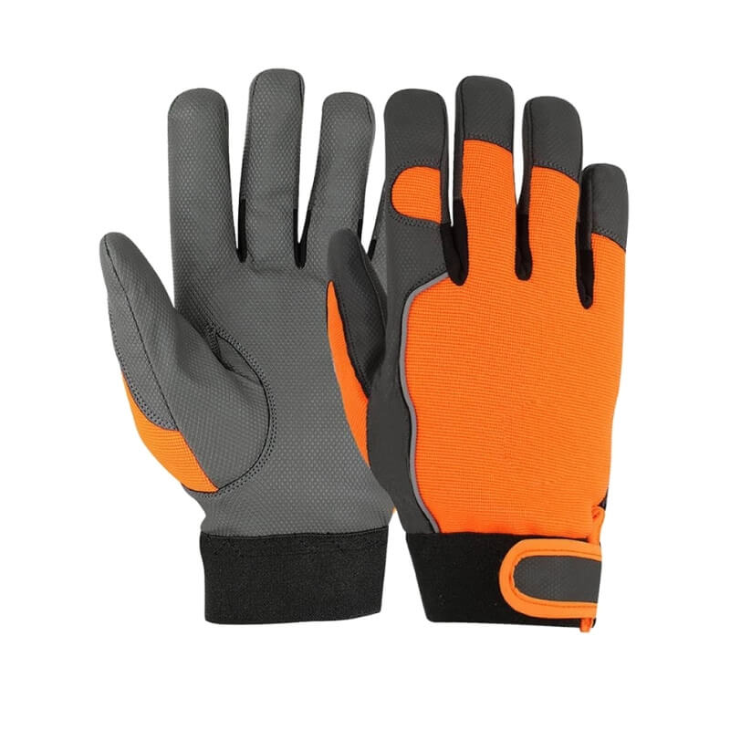 Orange Mechanic Gloves WORK GLOVES