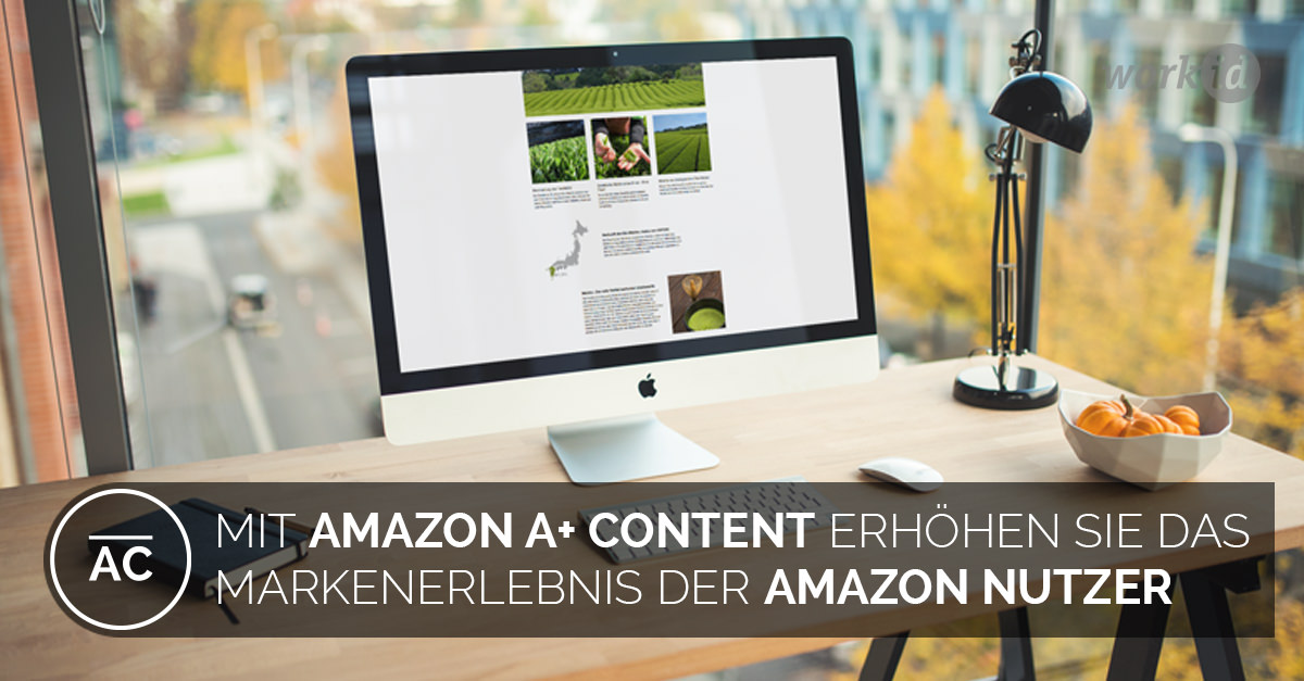 Amazon A+ Content Professionelle Amazon Agentur workID