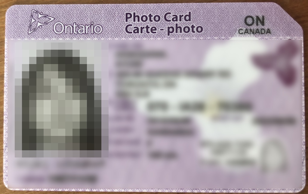 Ontario Photo Cardの申請のしかた · かな子のカナダ留学記