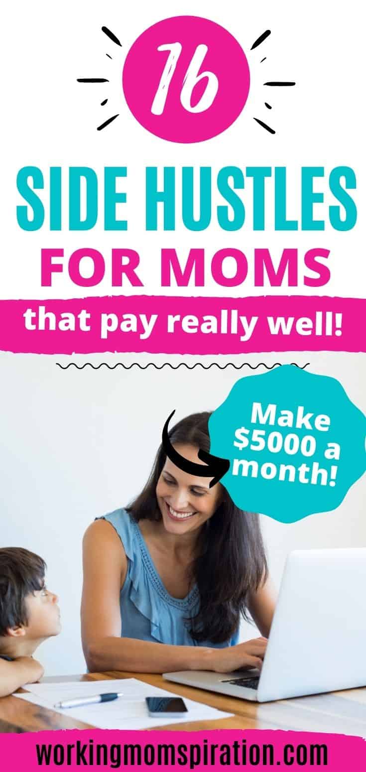 16 creative side jobs for single moms to make a full