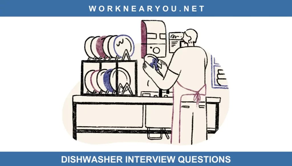 Dishwasher Interview Questions [Includes Best Answers]