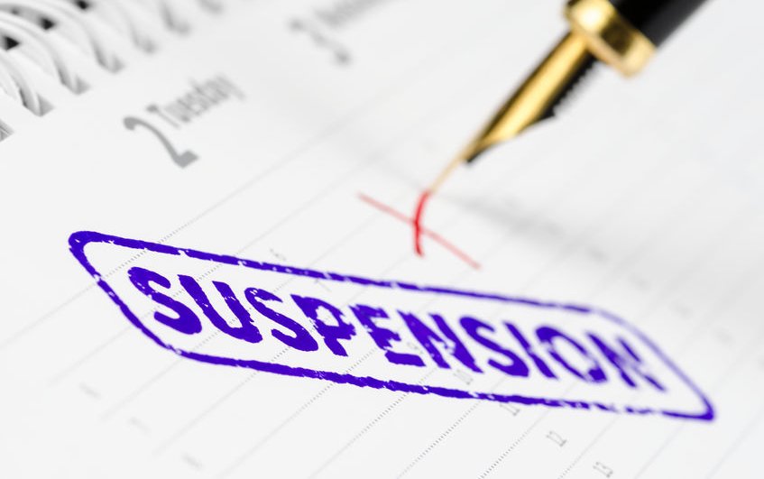 Suspending employee with pay during disciplinary