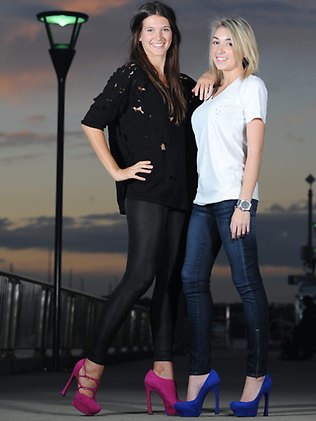 » high heels calves