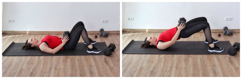 Legs and Glutes Dumbbell Workout WorkoutFrolic